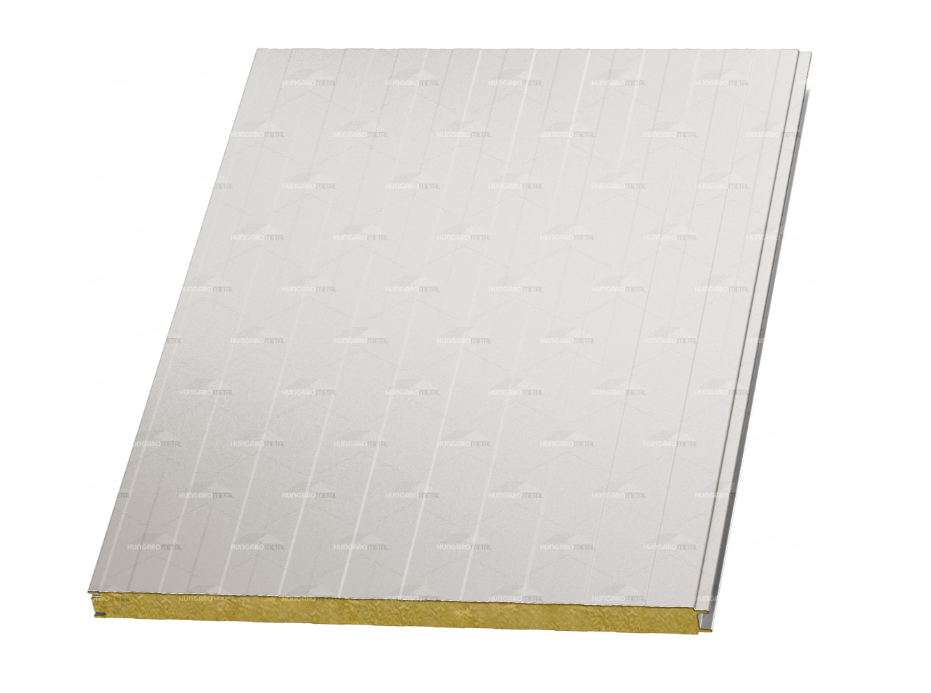 Ásványgyapot (MW) 120mm oldalpanel (1000mm,normál) 0,6-0000/0,5 RAL9002