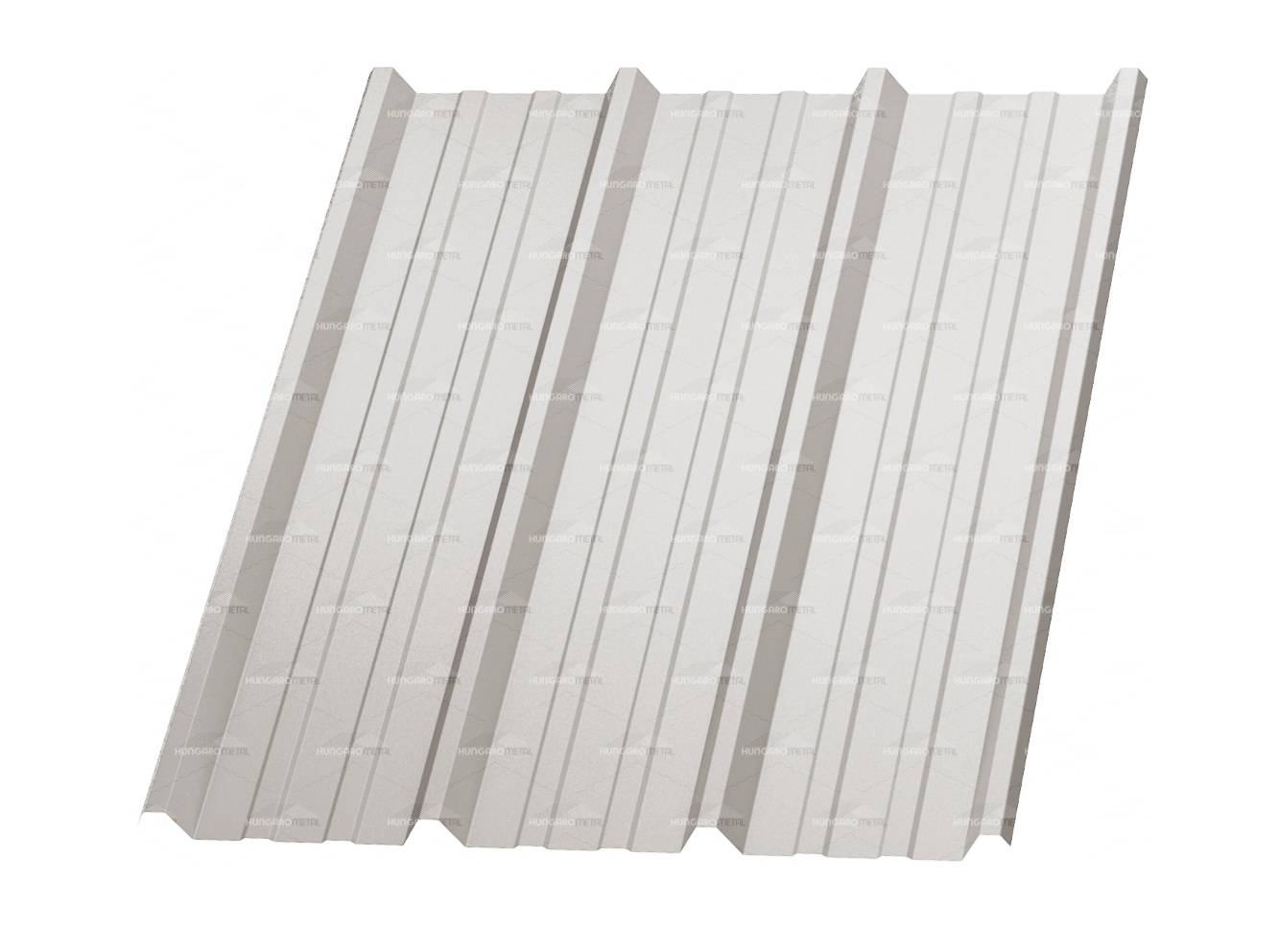 45-ös trapézlemez 0,45mm (1000/1050mm) (Antikondenzált) színes RAL9002